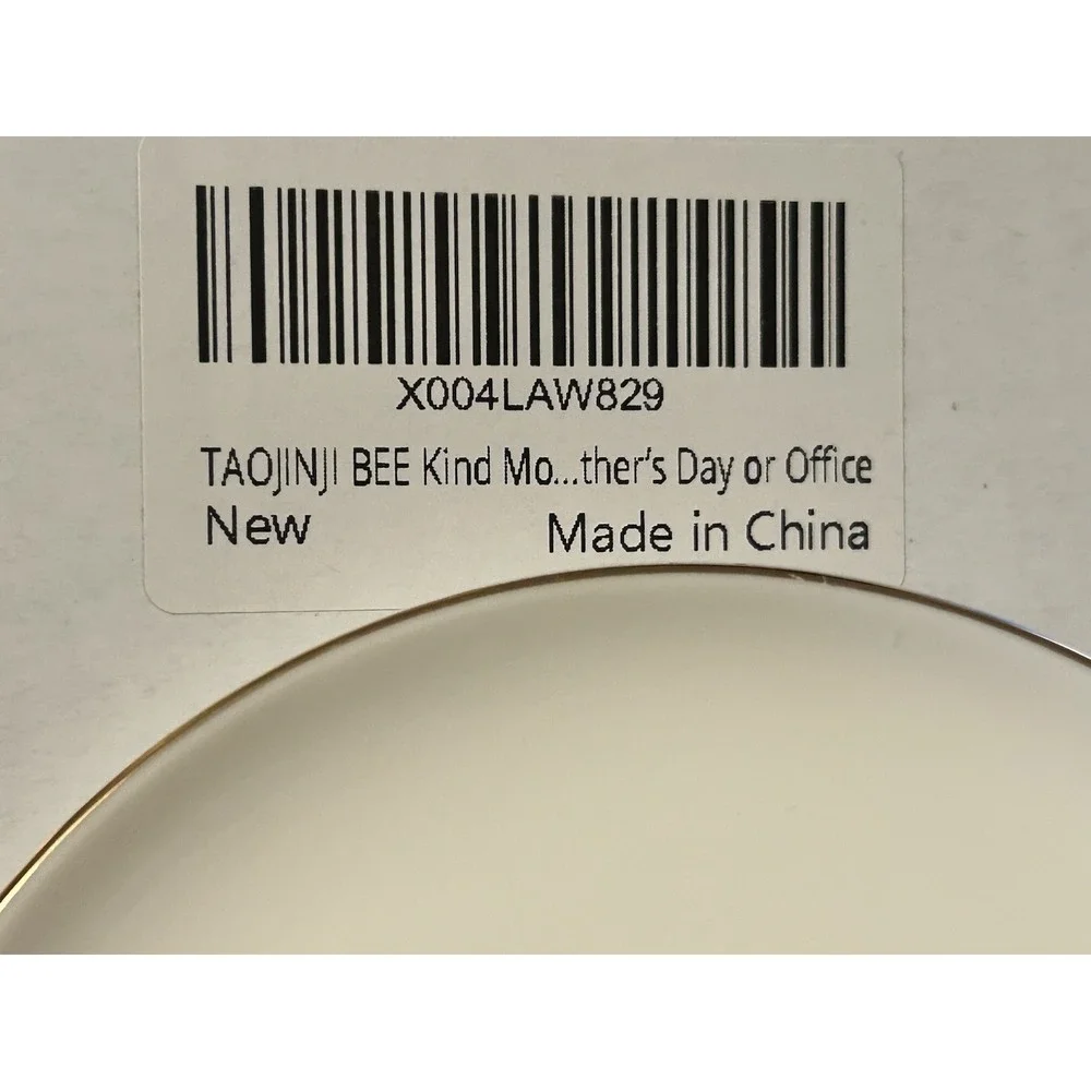 Bee Kind Whenever Possible But Sting Like A Wasp - New - Mini Trinket Ring Dish - Picture 5 of 8
